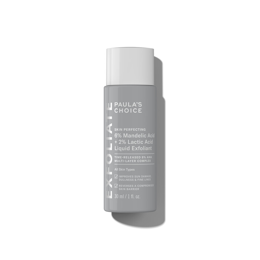 exfoliant liquide aha à 6 dacide mandélique et 2 dacide lactique