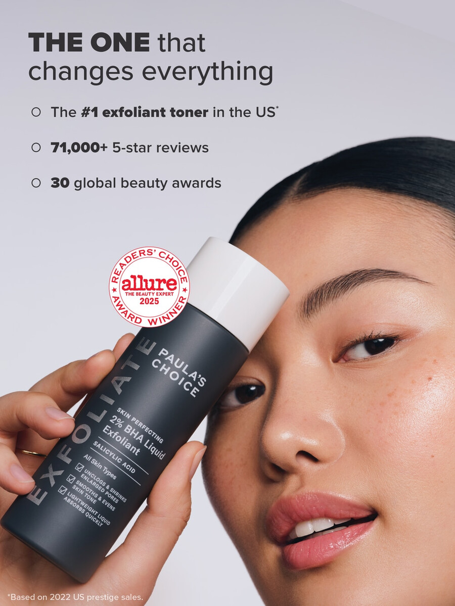 exfoliant liquide perfecteur de peau à 2 de bha