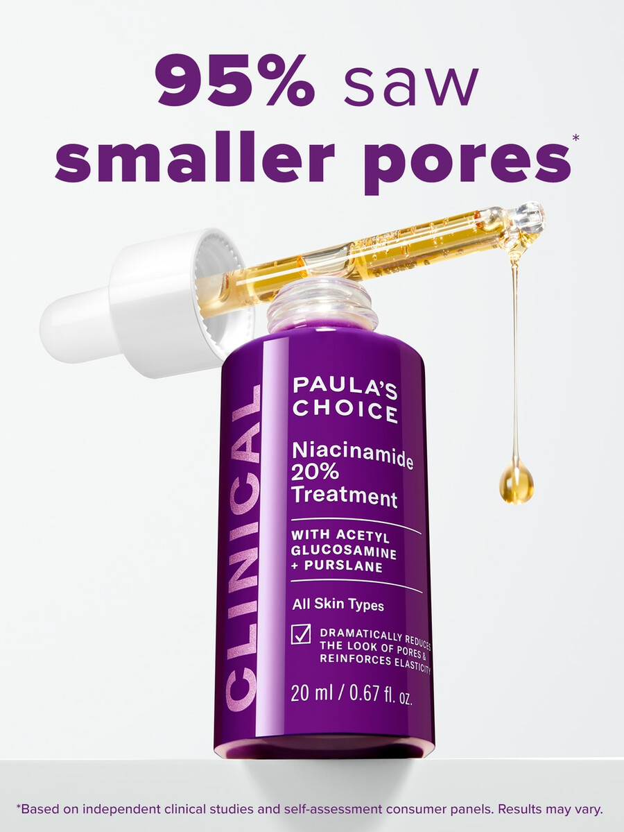 sérum de niacinamide à 20 traitement clinique