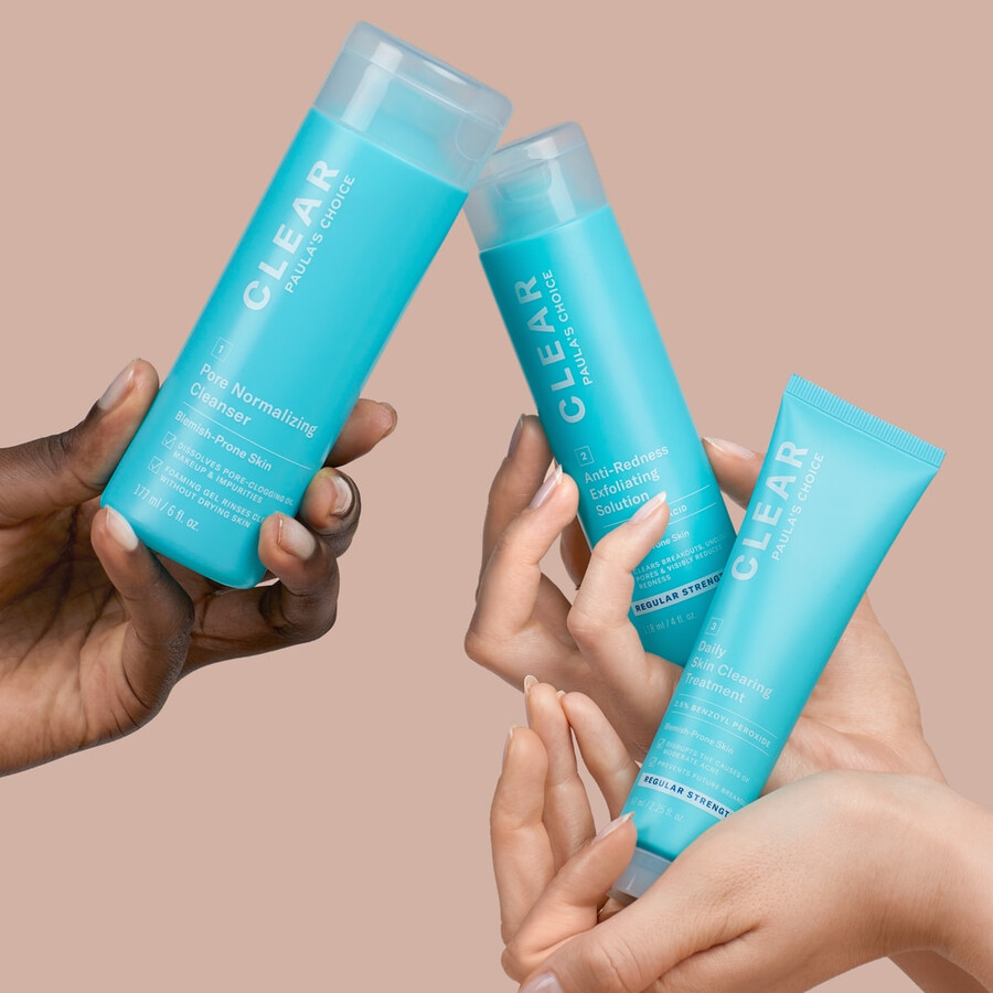 kit de produits anti-acné clear force régulière