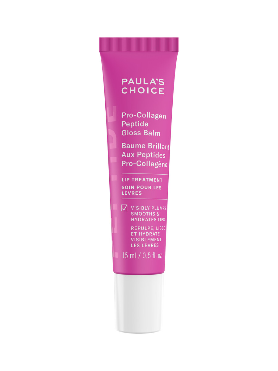 baume à lèvres repulpant brillant aux peptides pro-collagène