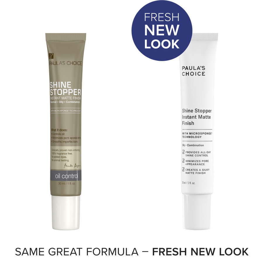 apprêt mat shine stopper avec technologie microsponge✓