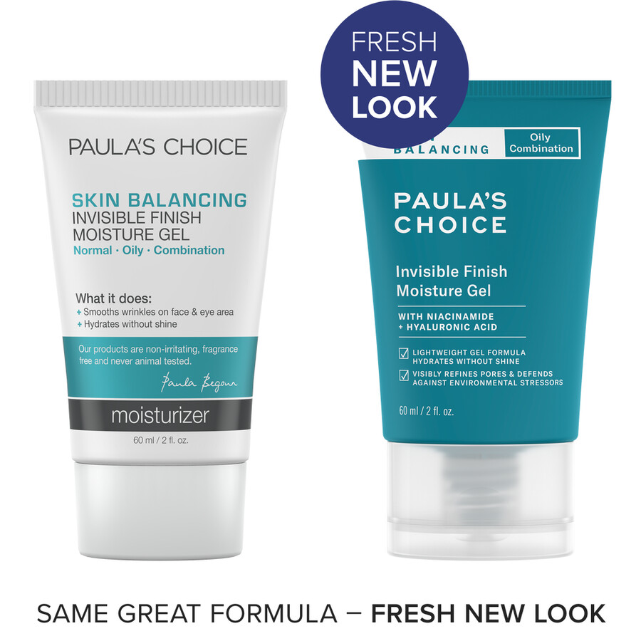 gel hydratant invisible équilibrant pour la peau